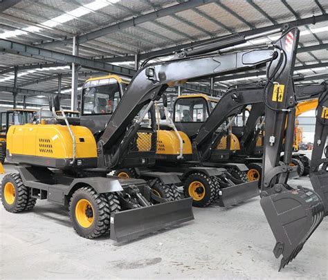 volvo rubber tired mini excavator|case wheeled diggers for sale.